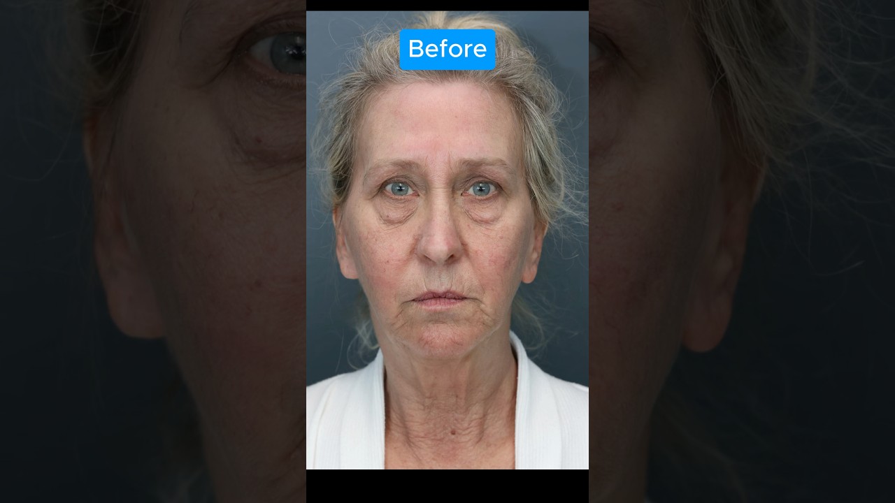 DRAMATIC TRANSFORMATION #blepharoplasty