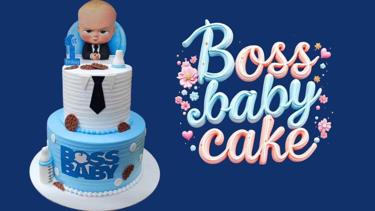Boss baby#cake easy design tutorial#viralvideo .#youtube#shorts .