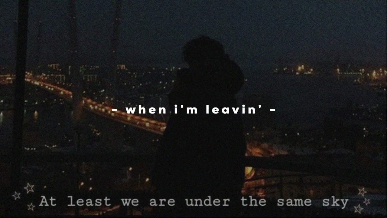 - charlieonnafriday - when i'm leavin' (sped up + reverb)