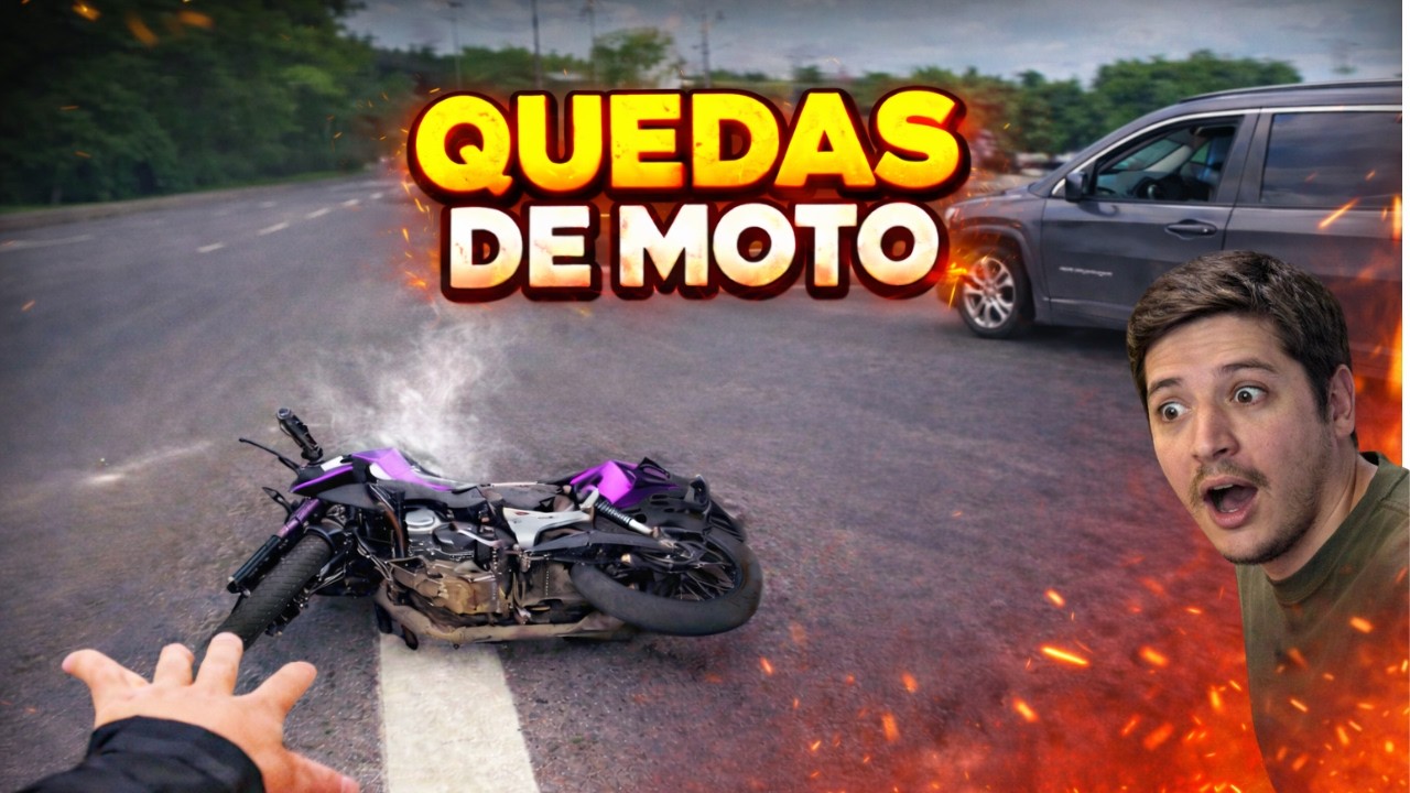 REAGINDO A QUEDAS DE MOTO EP. 165