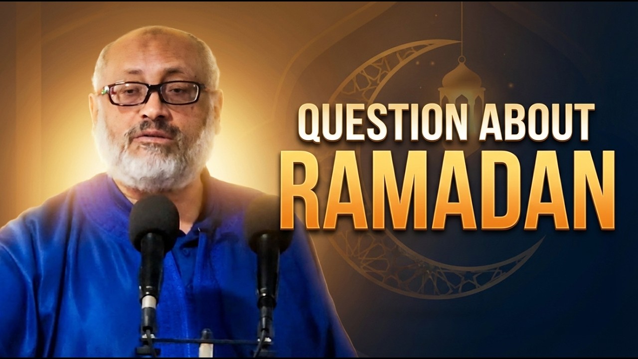 Question about Ramadan by DR  Mohammed