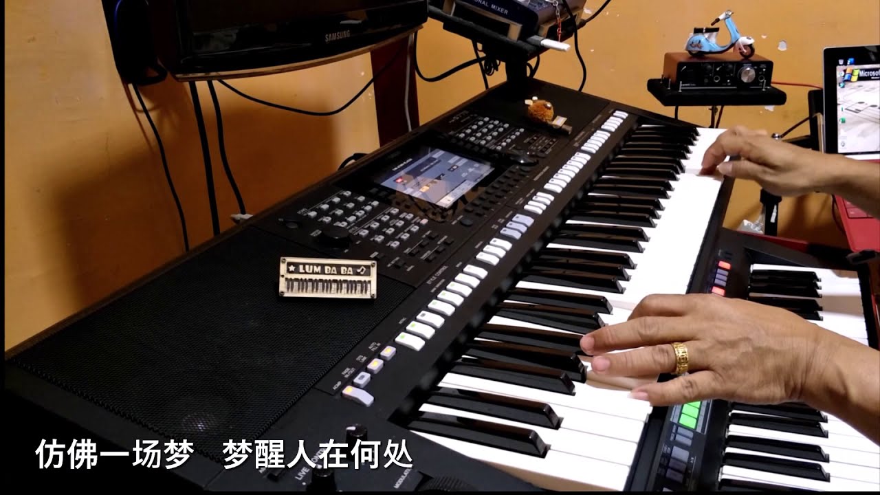 蒙蒙细雨忆当年 ~ 电子琴经典歌曲演奏 Yamaha Psrs 775 & Psrs 650 Cover By : LumBaBa