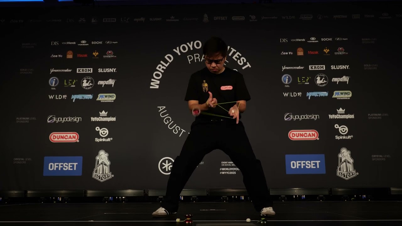 3rd Place – Miggy Hizon – 5A Final Freestyle – World YoYo Contest 2025