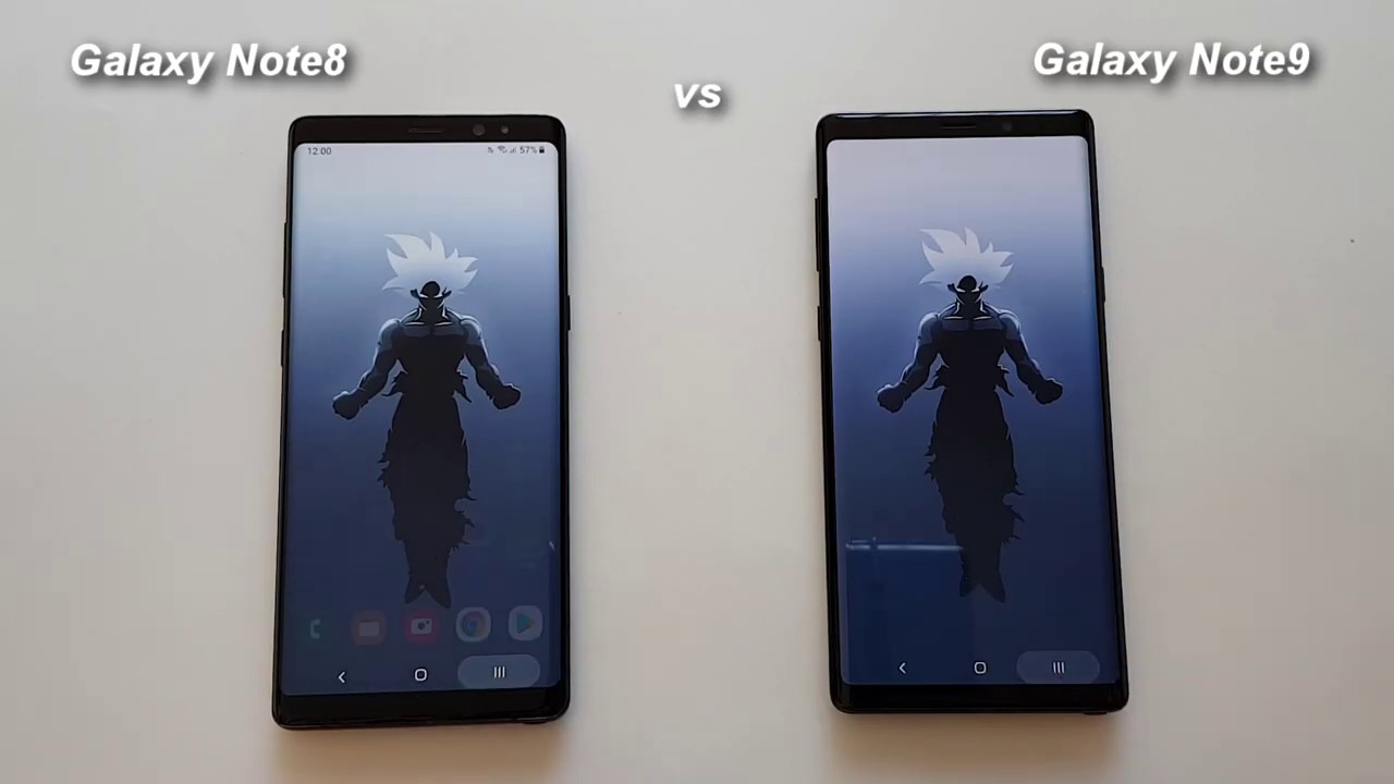 Galaxy Note 9 vs Galaxy Note 8