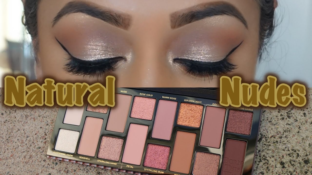 REVIEW: NEW Too Faced Born This Way Natural Nudes Eyeshadow Palette