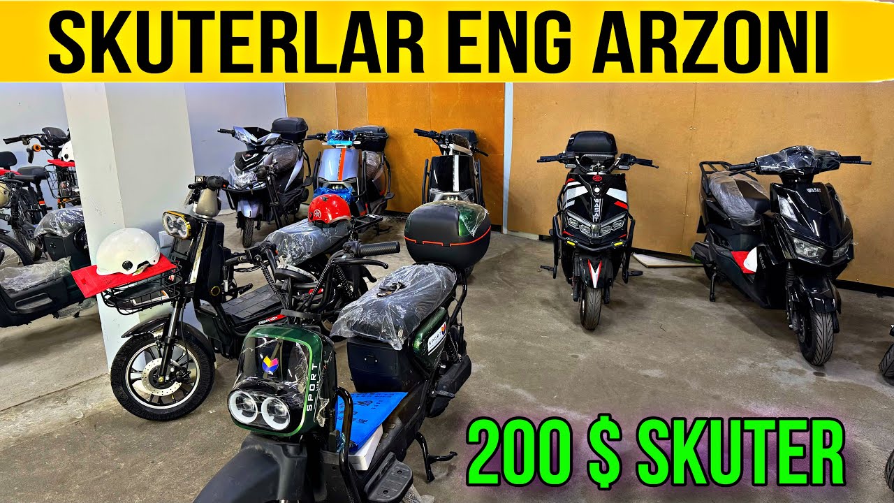 XITOYDAN KELADI SKUTERLAR ☎️ +998901434848