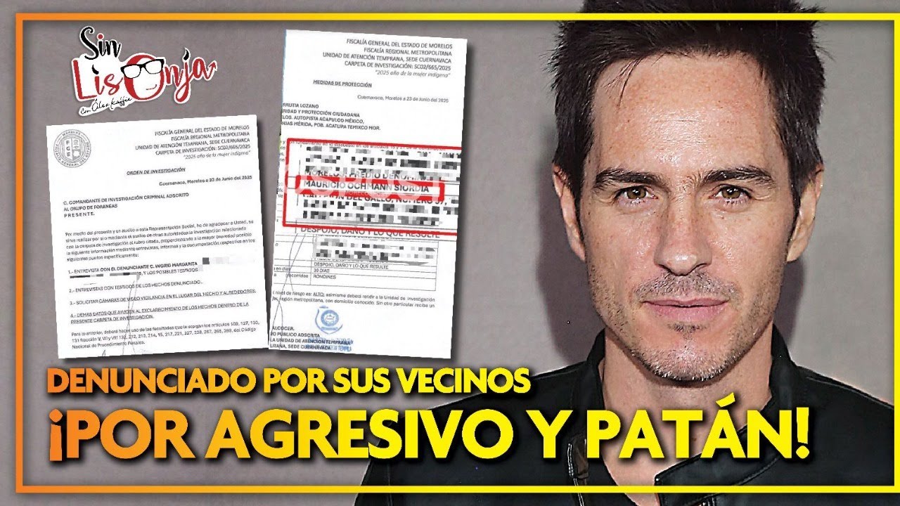 MAURICIO OCHMANN es denunciado por M4LTR4T0 a sus vecinos