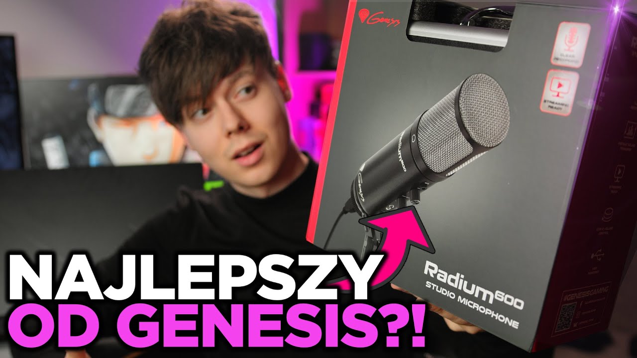 NAJLEPSZY MIKROFON OD GENESIS?! 😈 - RADIUM 600 | Test i Recenzja