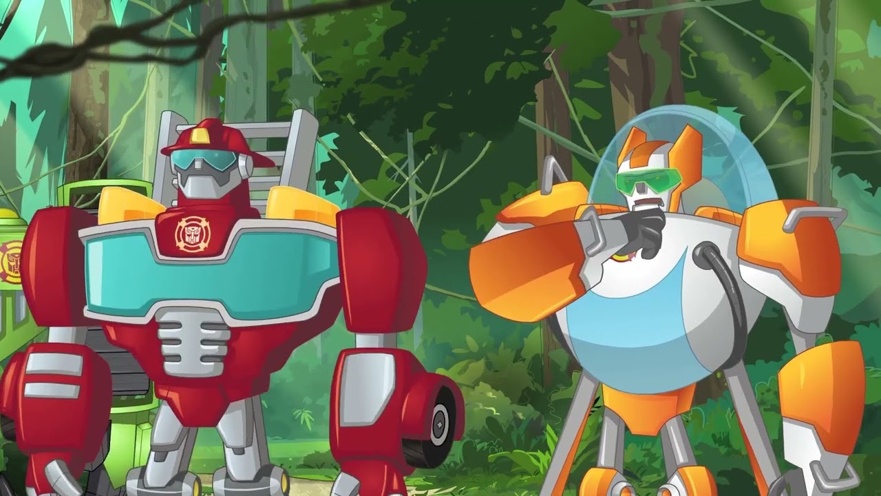 Em Busca do Ninho do Griffin | Transformers Rescue Bots | Desenho animado infantil