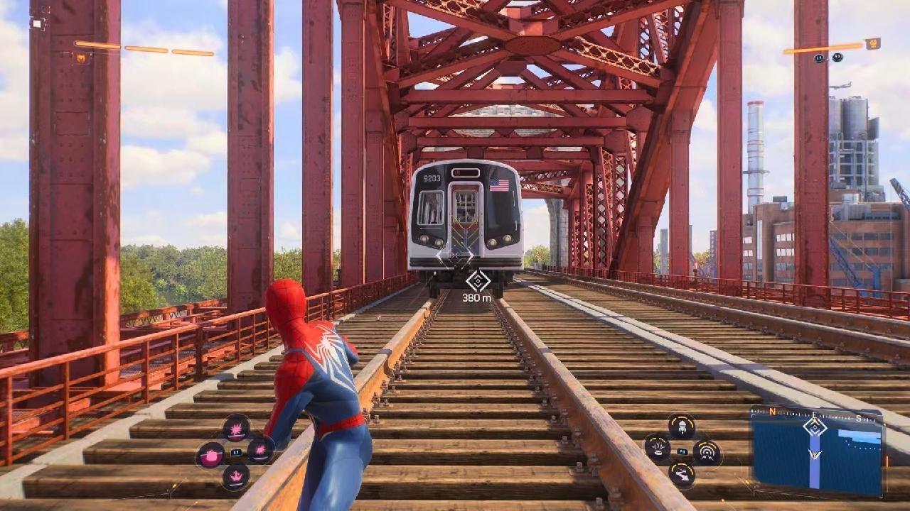 Can I recreat famous scenes from The Amazing Spider-Man