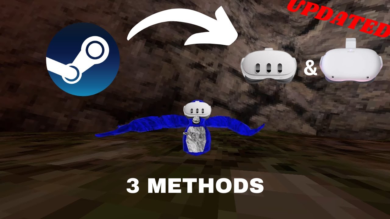 Как получить STEAM VR в Meta Quest 2 и 3 (3 способа)