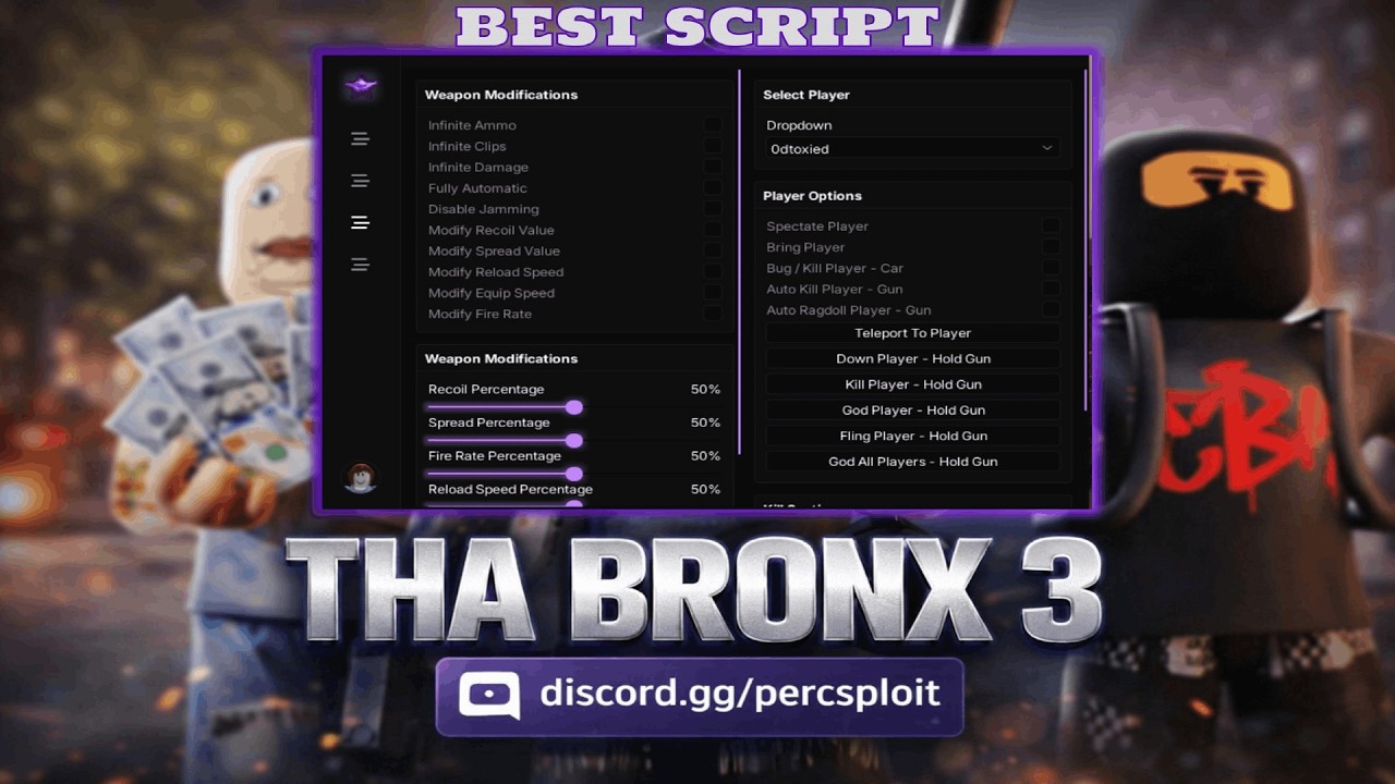 [BEST] THA BRONX 3 SCRIPT (AUTO FARM, TELEPORTS, SILENT AIM, MONEY GENERATOR, GUN GIVER, ETC)