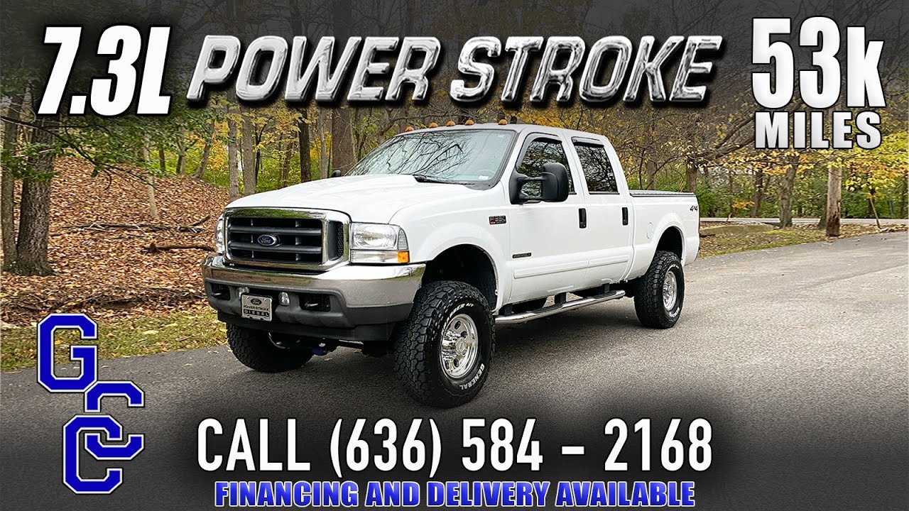 Поднятый 7.3 Powerstroke: Ford F-350 Lariat 2002 года на 35-дюймовых дисках с пробегом всего 53 т...