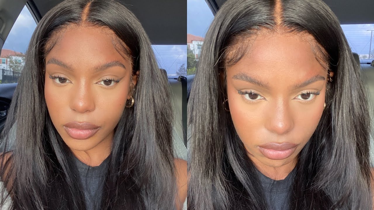 Dark Hair is Superior!! | Silky HD straight wig install | West Kiss hair