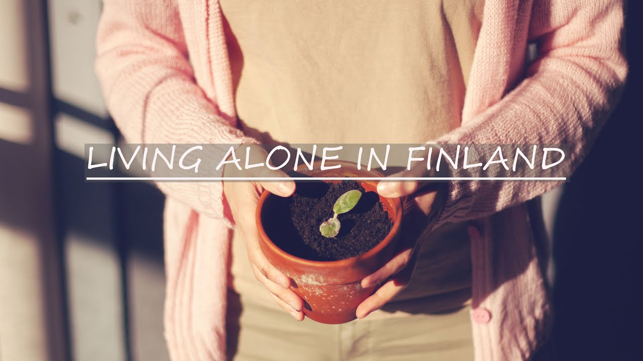 Silent Vlog: Living Alone in Finland | Planting, Vegan Cooking & DIY Projects