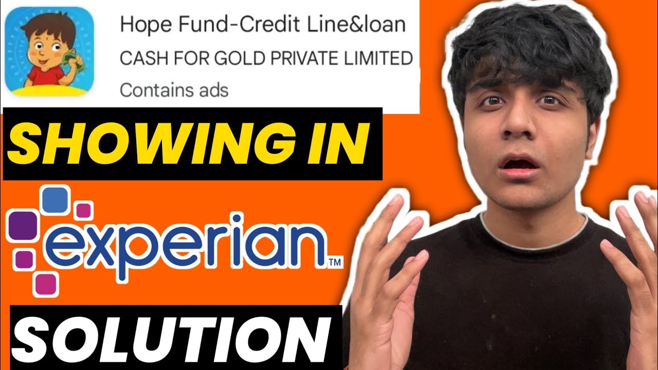Hope Fund Loan App Showing In Experian Solution|Hope Fund Loan App Harassment Solution 