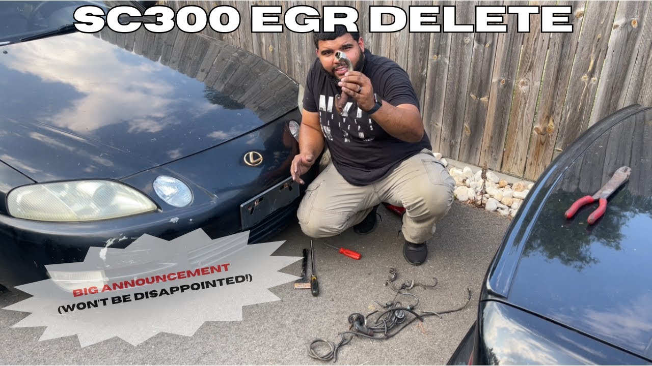 SC300 Will It Run? (EGR Delete)