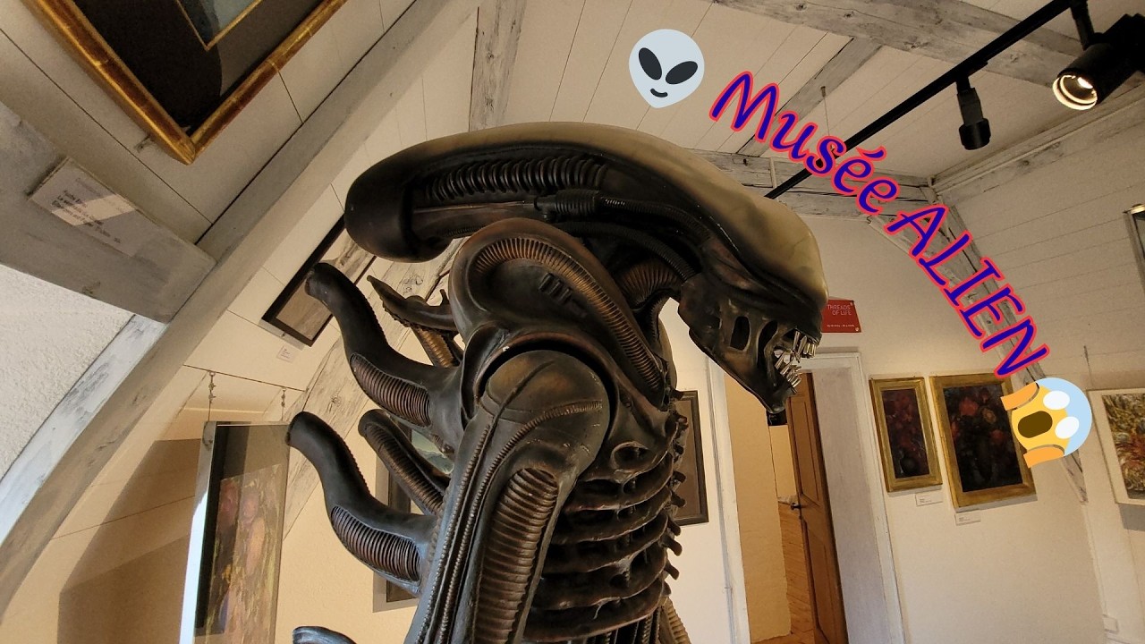 👽 Gruyères : À la découverte du musée ALIEN de HR Giger ! 🏰 08.066