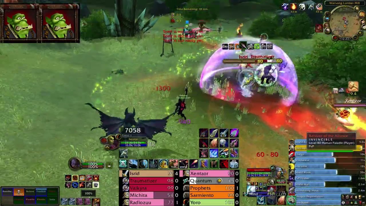 Unmerciful vs Invincible 10v10