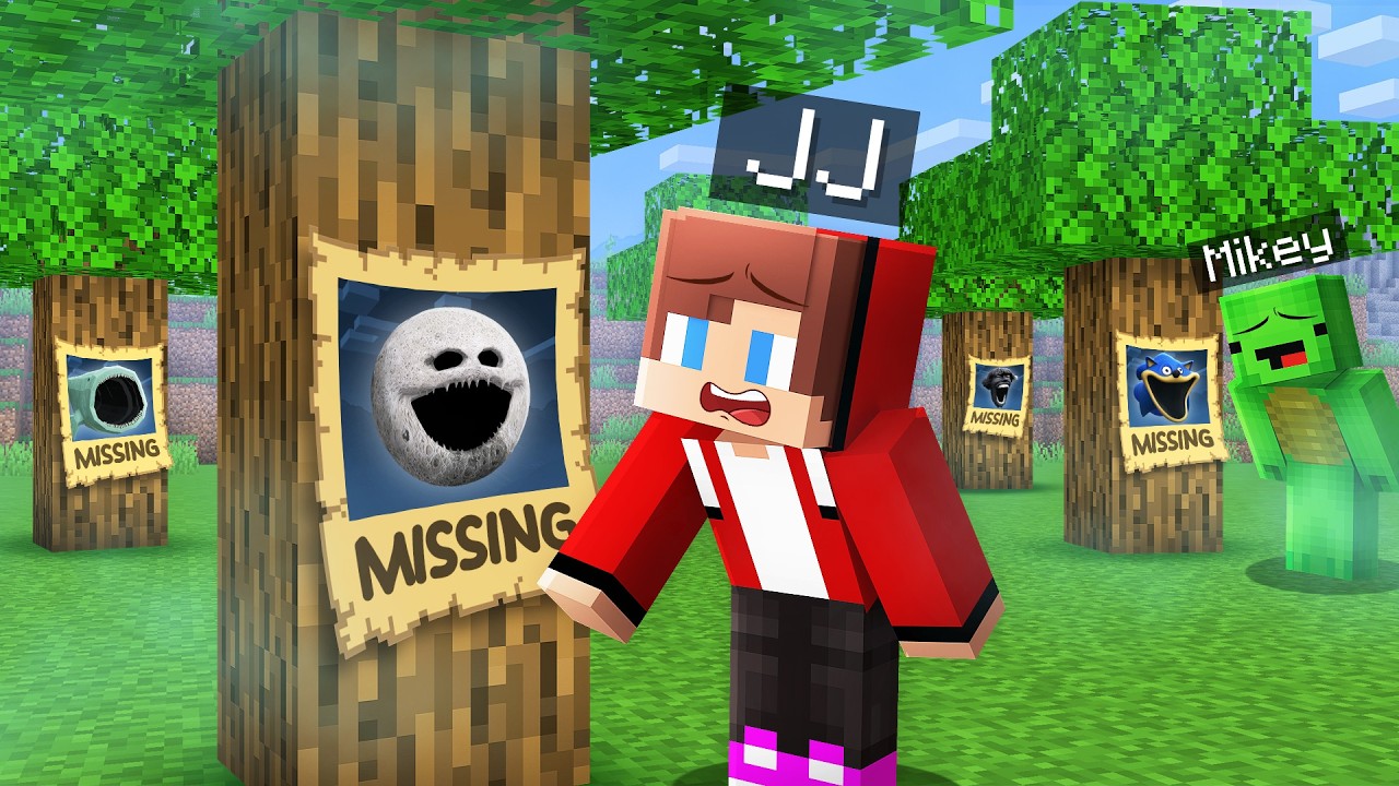 Mikey and JJ Saved ALL MOBS in Minecraft (Maizen)