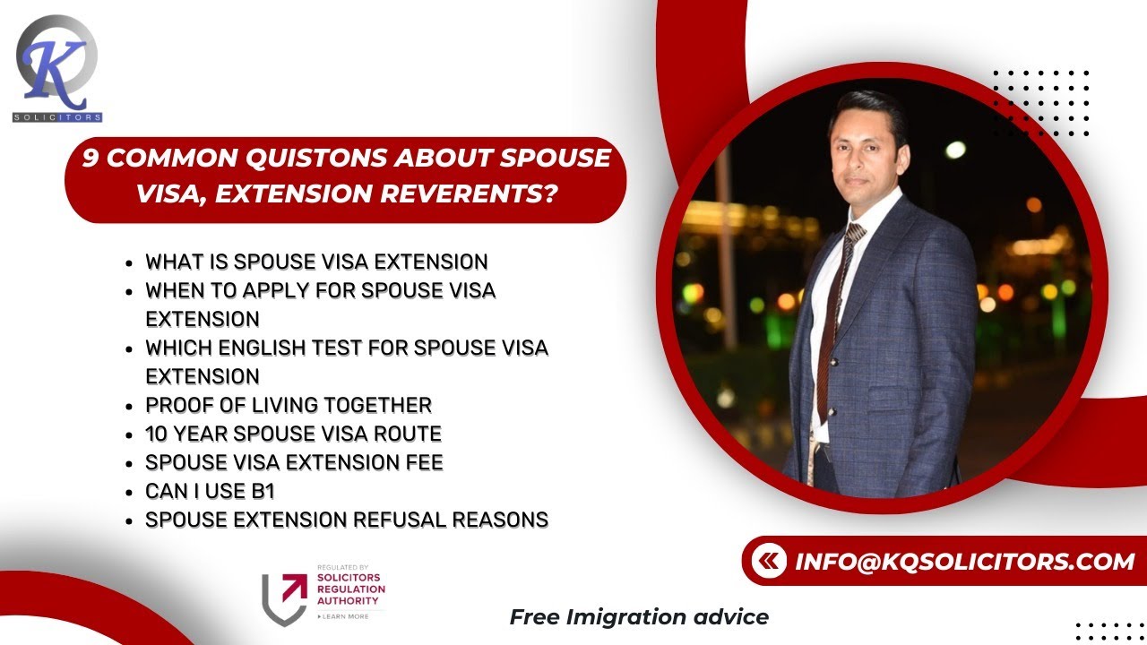 🔥 Mastering Spouse Visa Extension 2023 to 2024 | Your Path to Forever Together