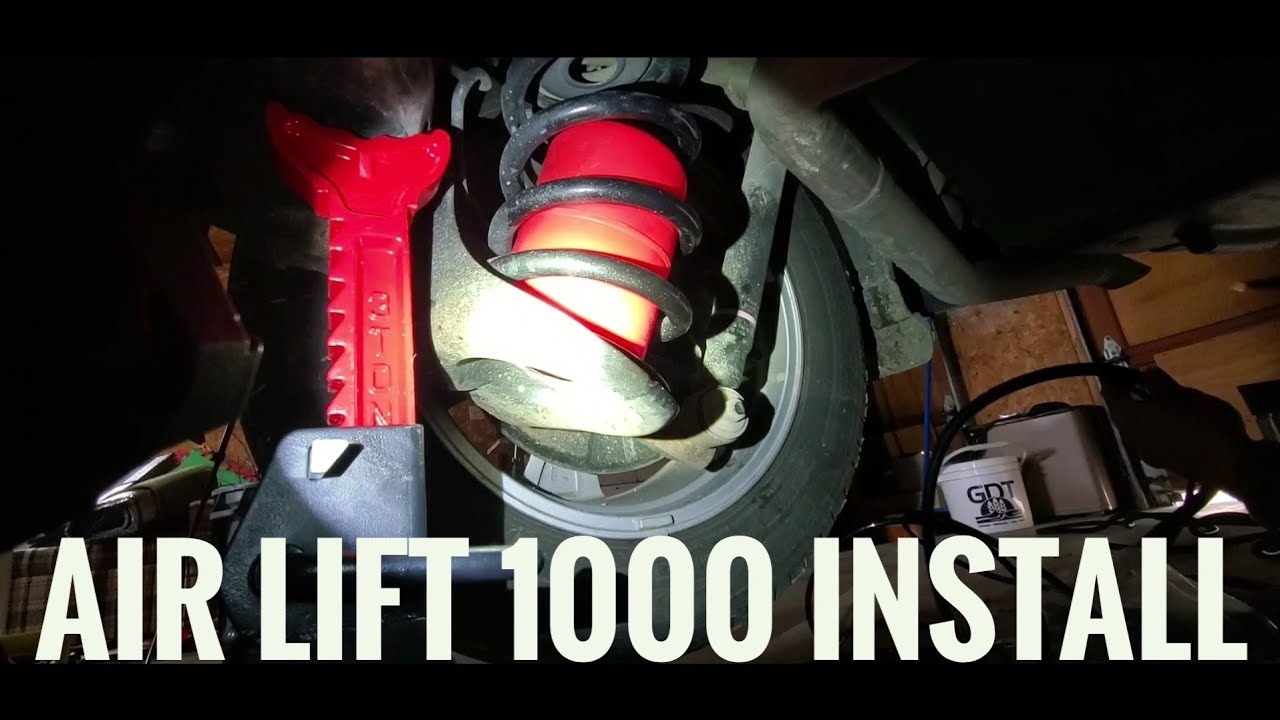 DIY | Install Air Lift 1000 2018 Toyota Siena