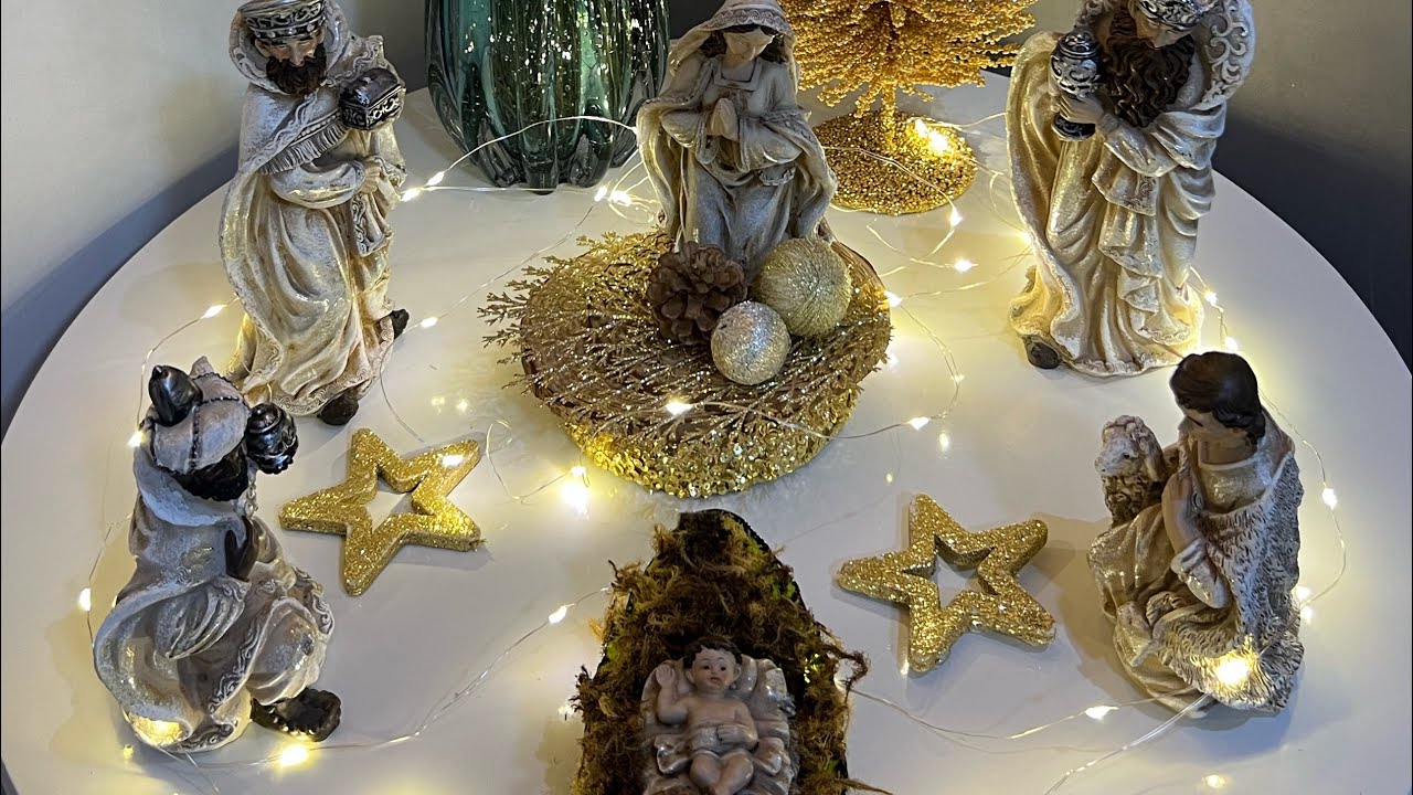 Montando o presépio. #natal2023