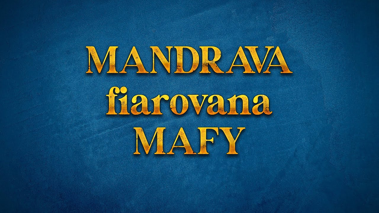 Mandrava fiarovana mafy
