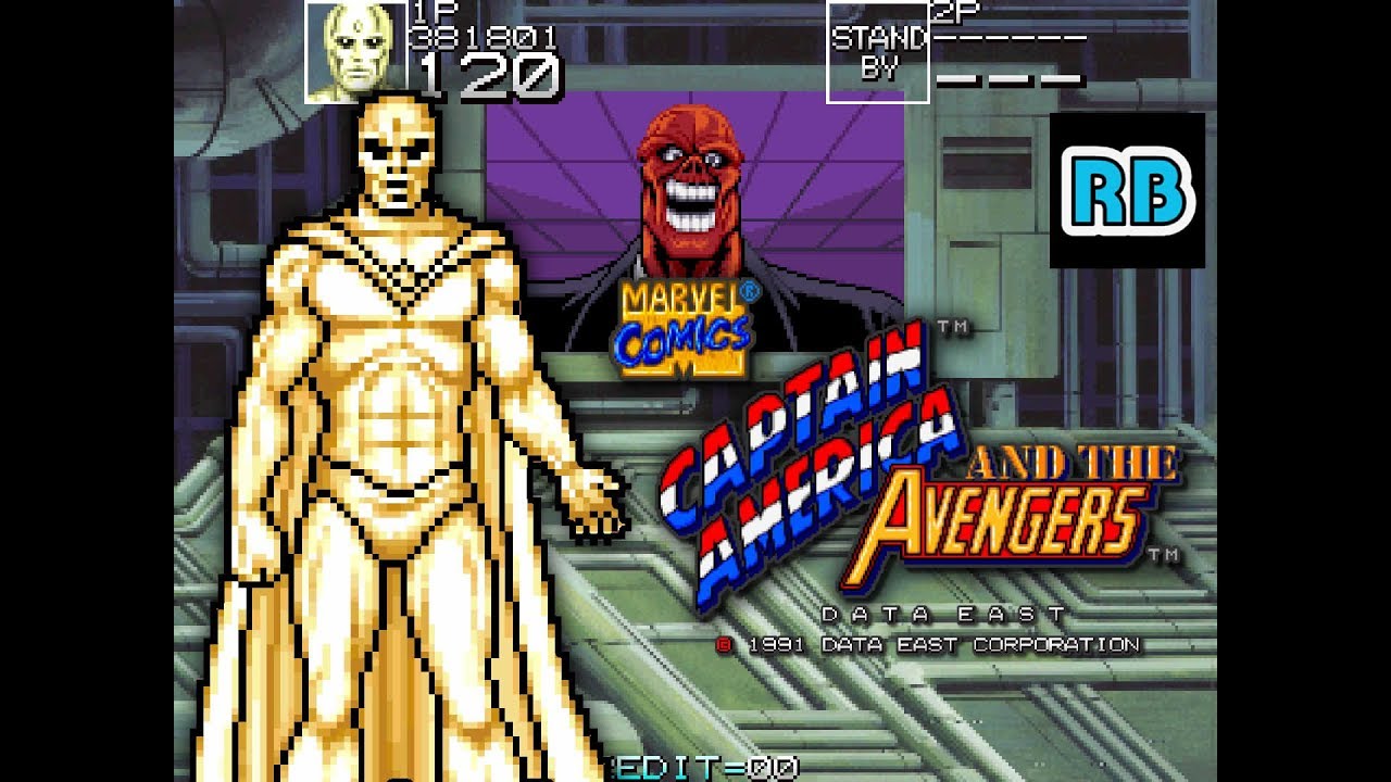 1991 [60fps] Captain America and The Avengers (UK) Vision ALL