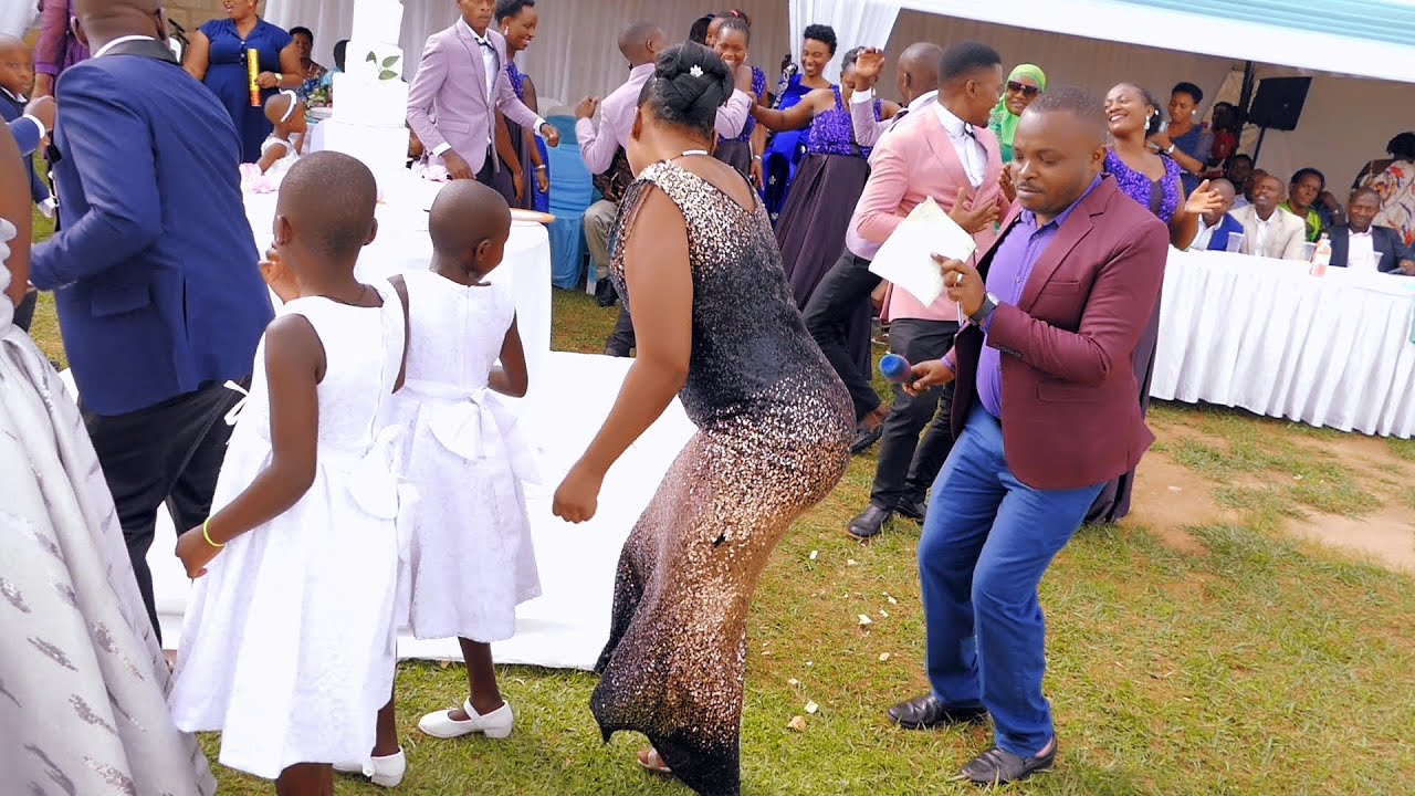 Brother Kenneth of Radio and TV West Danced Like Nobody is Watching at #Derrick_&_Sylivia's Wedding