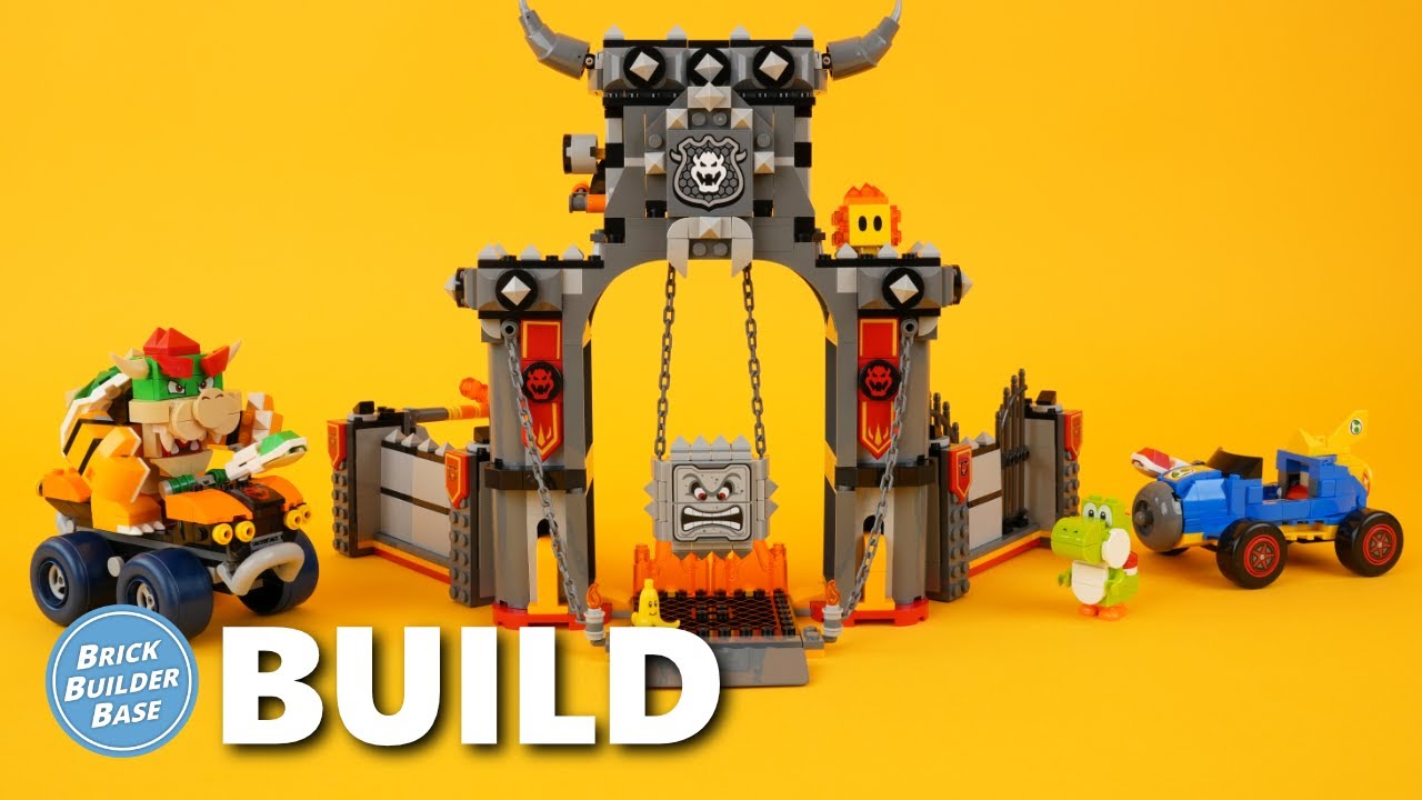 LEGO Stop Motion Build! 72039 Bowser's Castle | Mario Kart 2025 | Speed Build