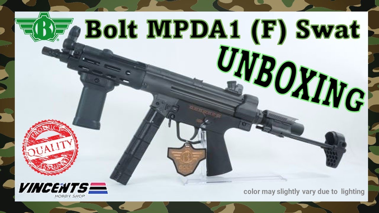 UNBOXING- Bolt MPDA1 (F) Swat