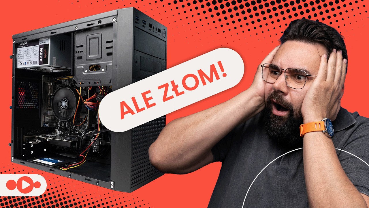 Komputer z NAJTAŃSZYCH części