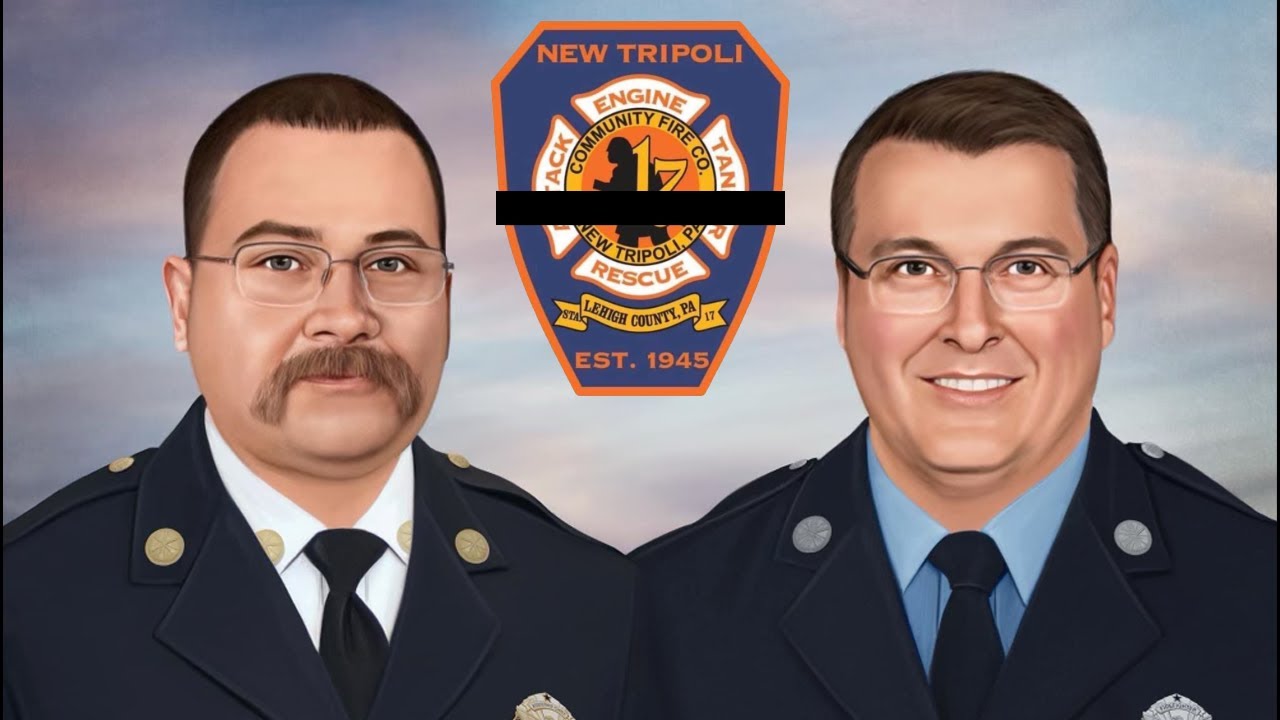 Fallen Firefighters - Community Fire Company, New Tripoli, PA Memorial Service