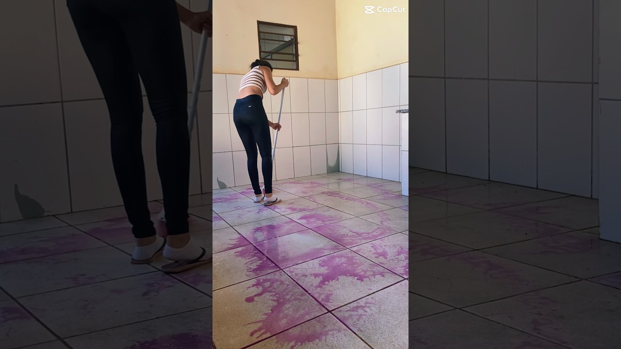 Testando limpa piso #shortvideo #diy #limpeza #casa