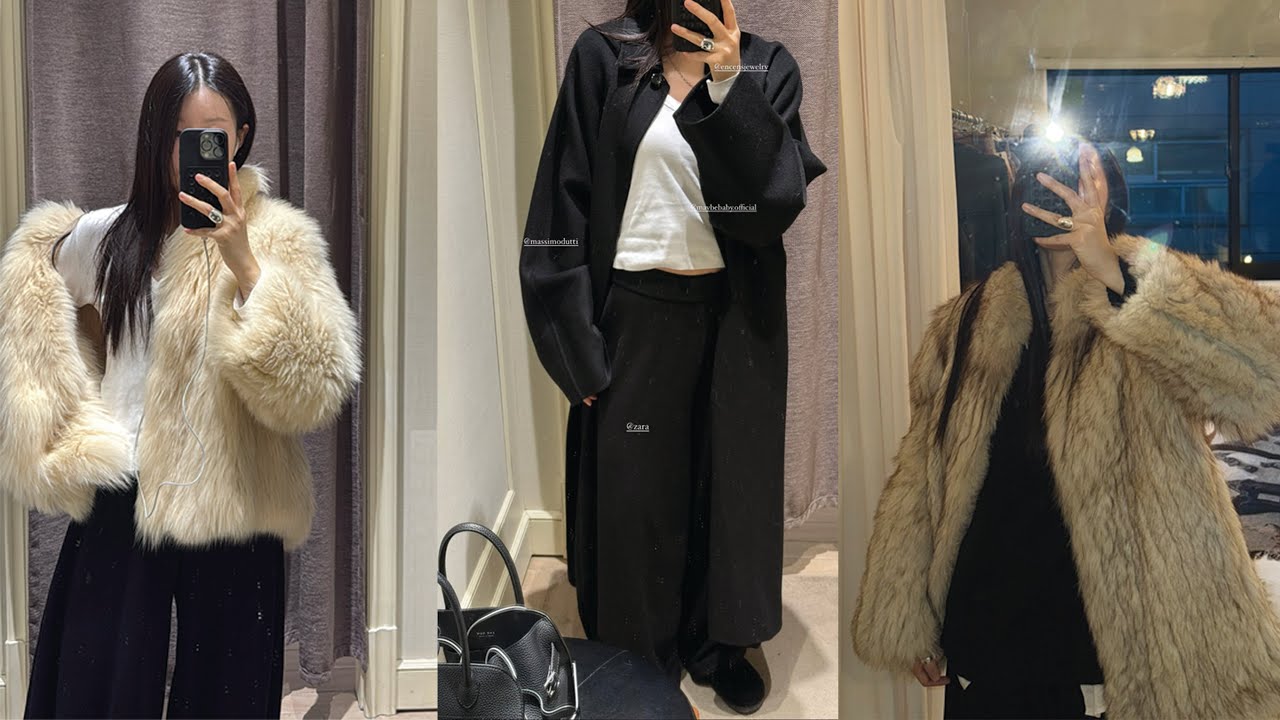 Что вы купили на праздники? Поиск винтажных меховых изделий 🖤 Masimo Dutti. Totem. Maybe Baby. Za...