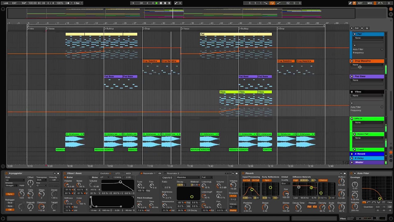 Tropical Pop Ableton Template 