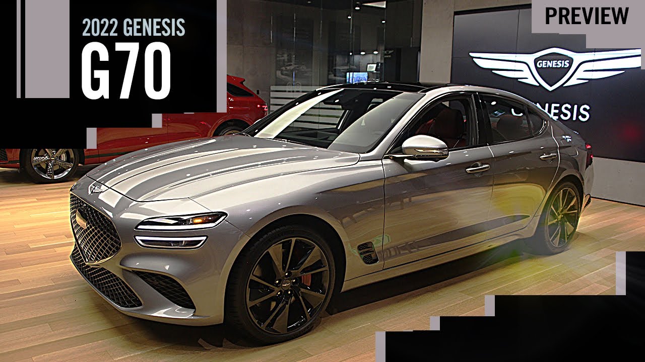 REFRESHED AND REINVIGORATED! 2022 Genesis G70 Preview