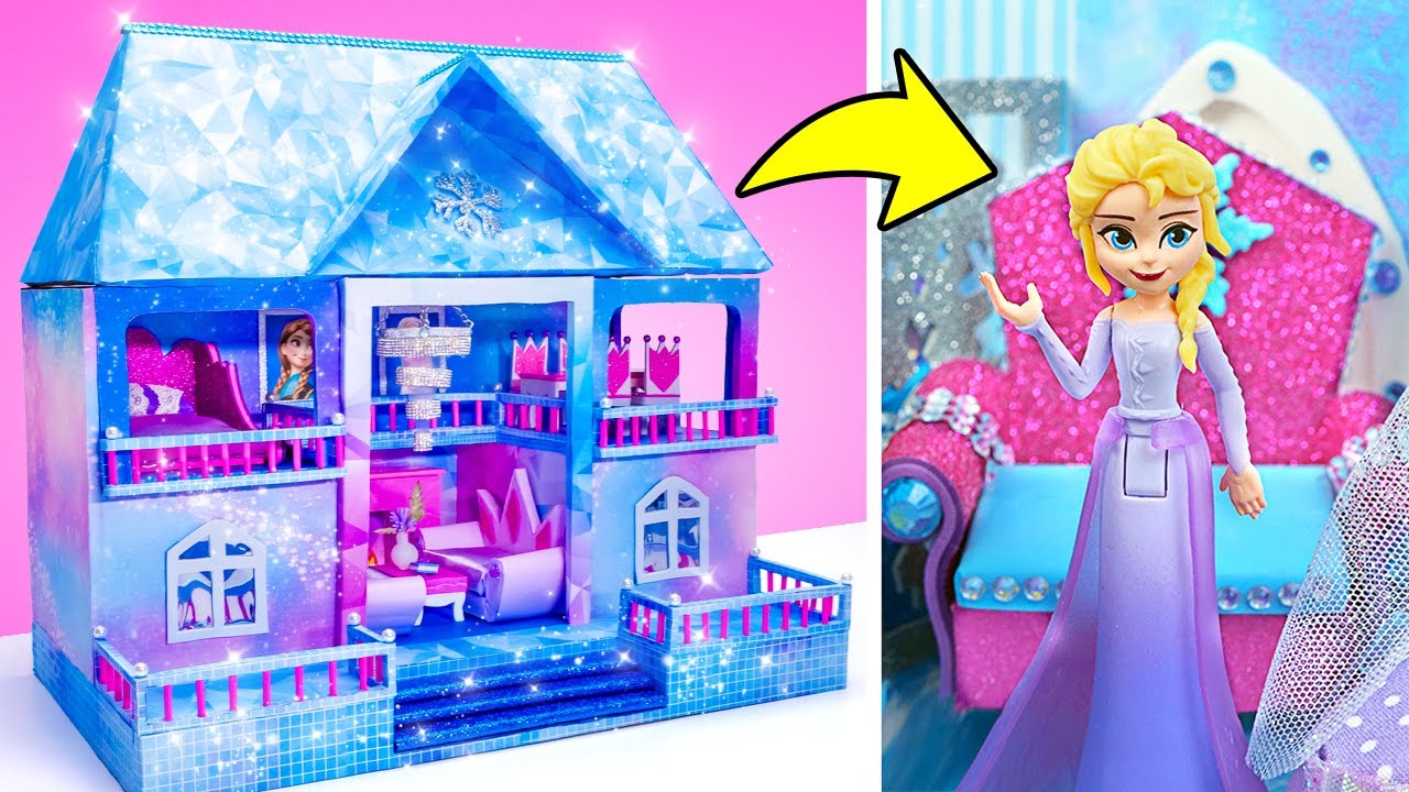 НОВЫЙ дворец Эльзы! ❄️ Сэм и Сью строят королевский ледяной замок!