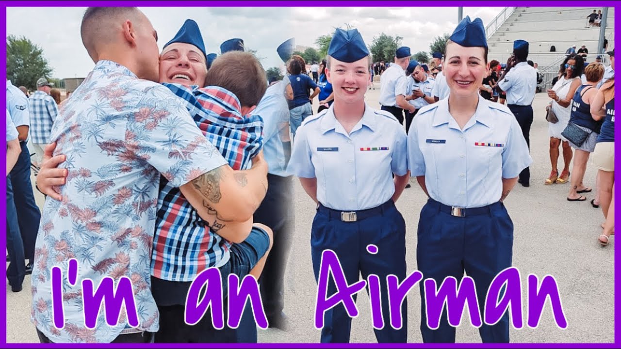 AIR FORCE BMT GRADUATION!!!   |   I DID IT Y'ALL!!