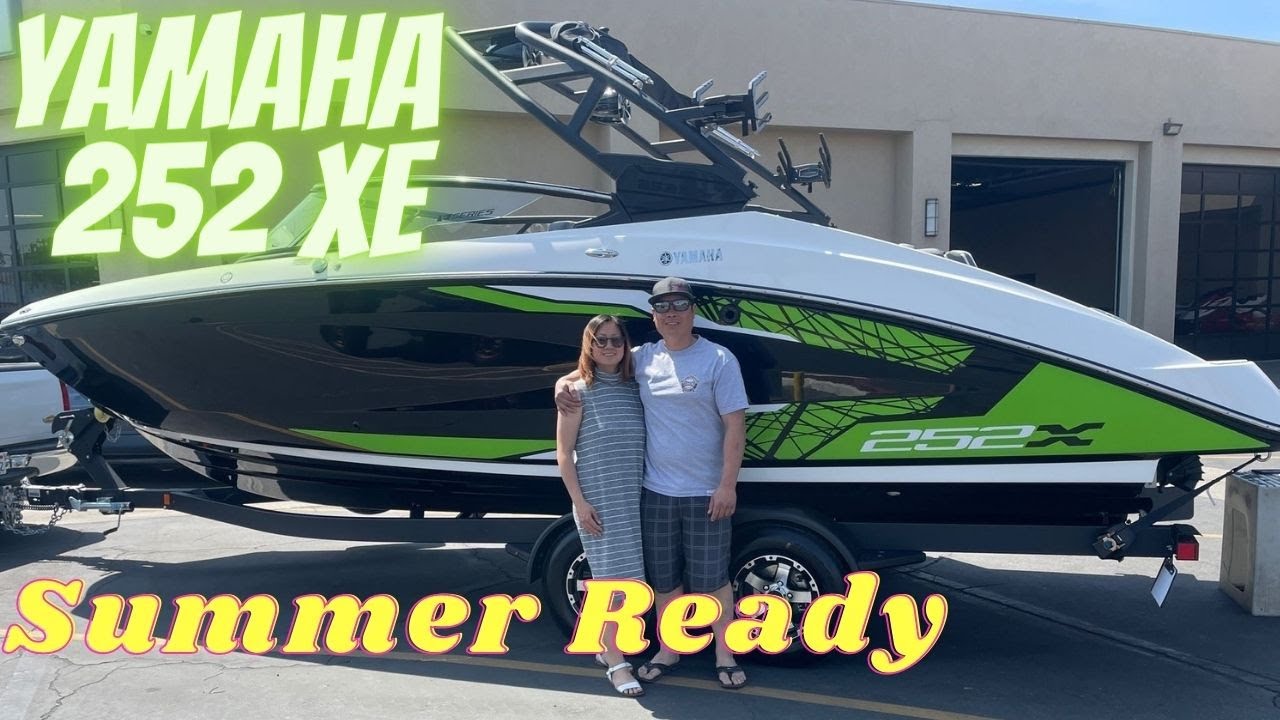 Getting #Summer Ready. 2021 Yamaha 252XE Jetboat #yamaha252xe