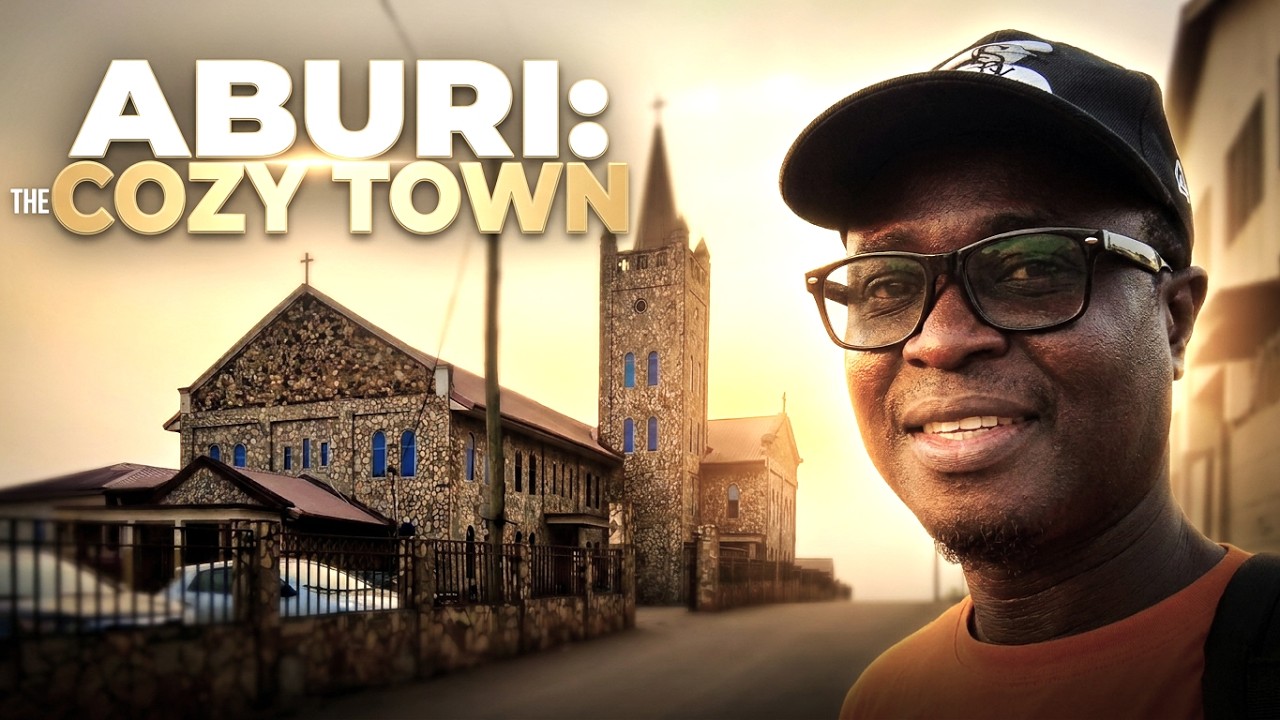 Aburi Ghana ,The Cozy Town , Near Accra #ghanavlog #travel 