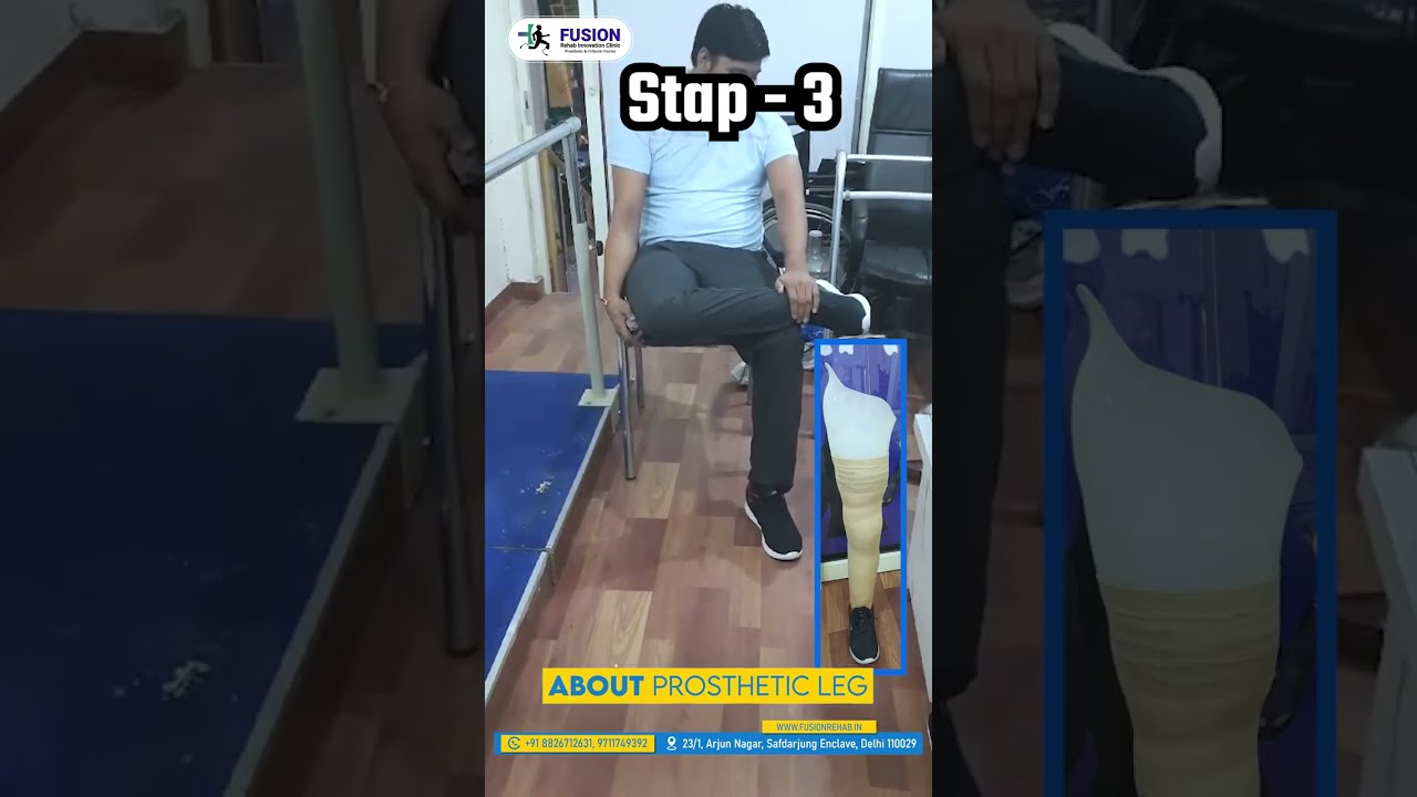 About Prosthetic Leg // Leg Training // 