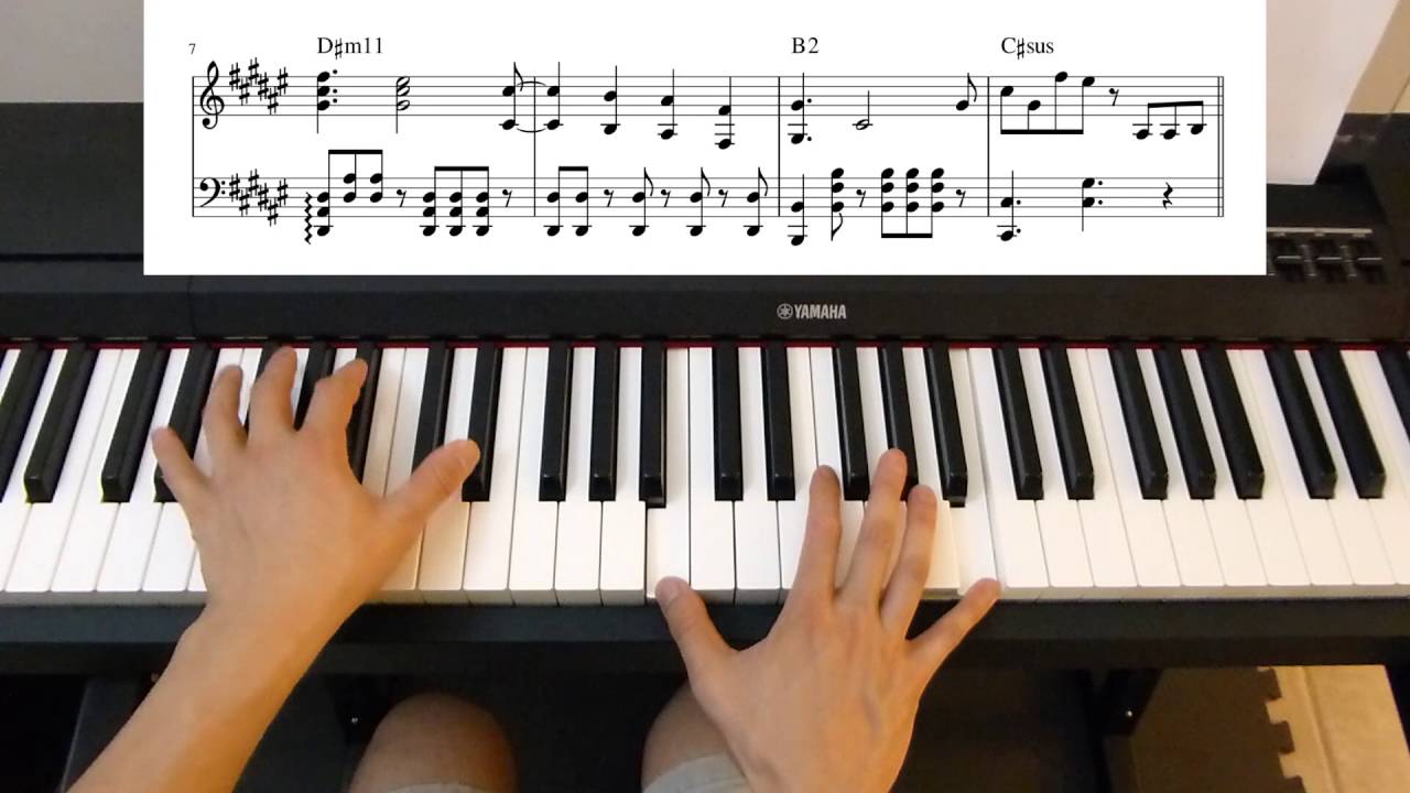 [Toaru Kagaku no Railgun S] ED 2 -  Links (piano cover) + walkthrough and sheet music outline