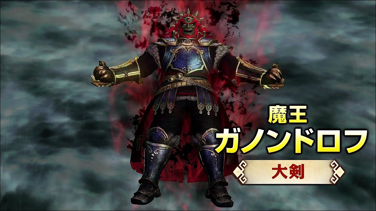 『ゼルダ無双』  ガノンドロフ（大剣）プレイムービー