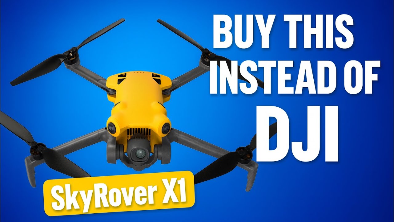 Обзор дрона SkyRover X1 &mdash; Реальный опыт использования