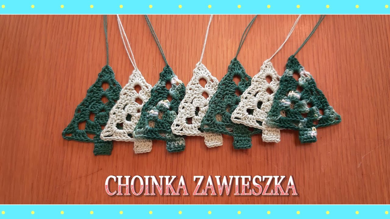 Choinka 2D - zawieszka na choinkę