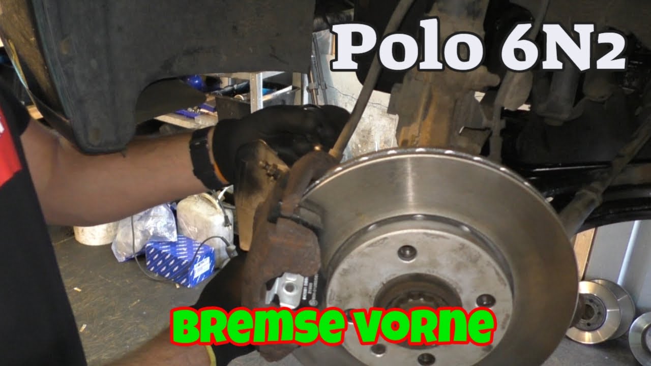 Bremsschläuche vorne wechseln - Polo 6N
