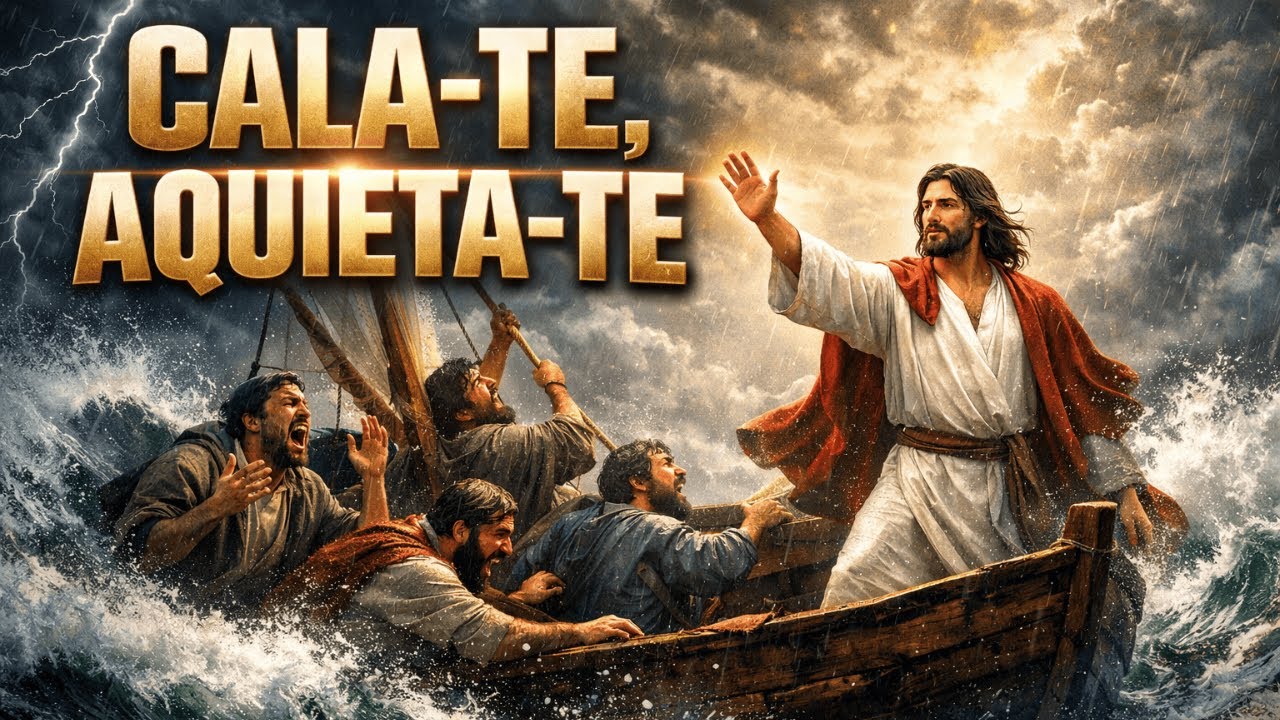 CALA-TE, AQUIETA-TE | QUANDO JESUS FALA, O MAR SE CALA