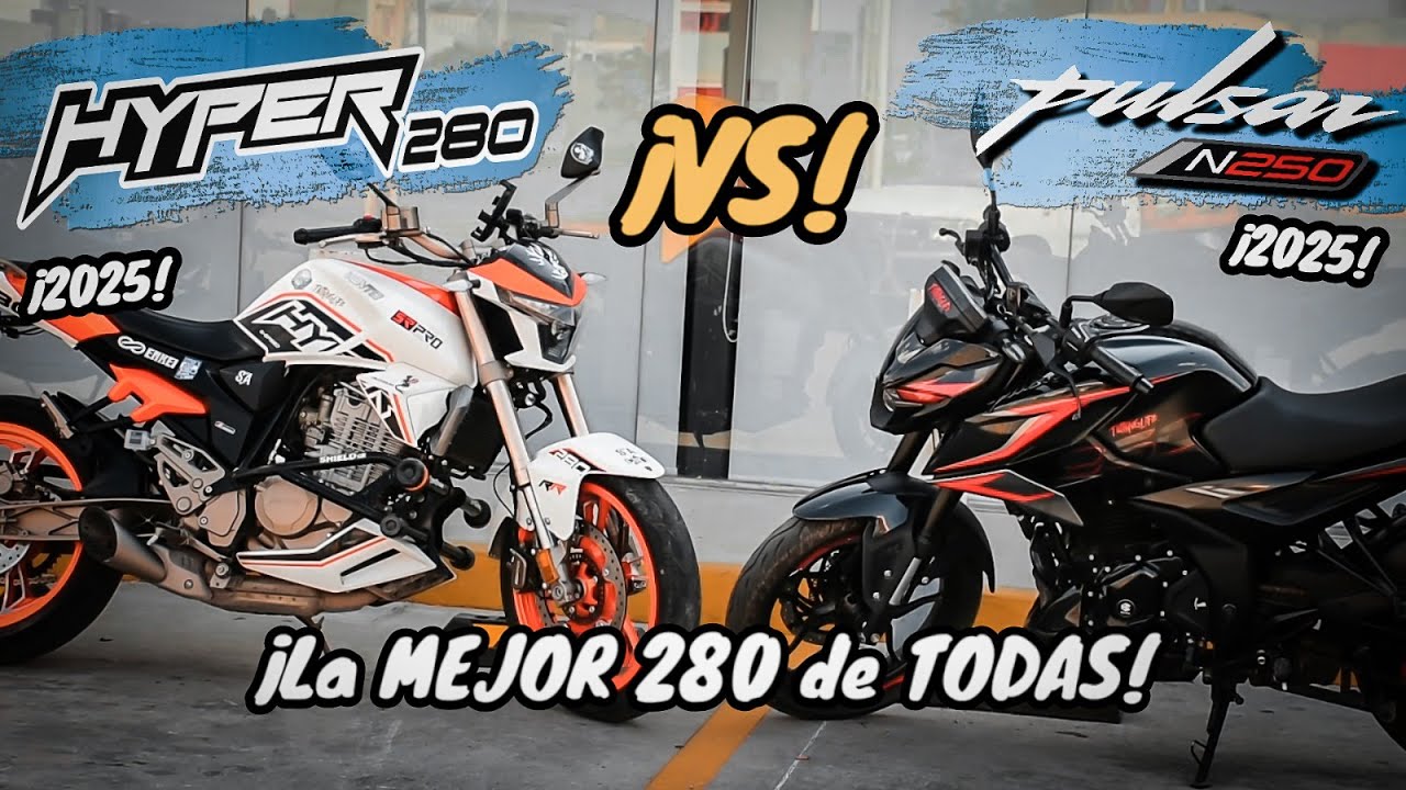 ¡No lo puedo CREER! 🔥Pulsar N250 vs Hyper 280😳| Aguacate Motovlogs 🥑